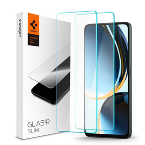 Tempered Glass Spigen Glas.tr Slim 2-pack OnePlus Nord CE 3 Lite 5G Clear