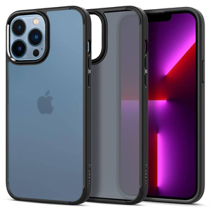 CASE SPIGEN ULTRA HYBRID IPHONE 13 PRO MAX MATTE FROST BLACK CASE