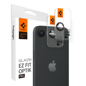 OSŁONA APARATU SPIGEN OPTIK PRO GLAS.TR ”EZ FIT” CAMERA PROTECTOR 2-PACK IPHONE 16E BLACK