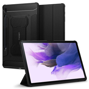 Hülle SPIGEN RUGGED ARMOR "PRO" GALAXY TAB S7 FE 5G 12.4 T730 / T736B SCHWARZES Hülle