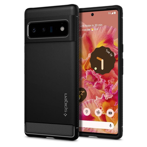 Funda de blindaje resistente para el Google Pixel 6 Pro en negro mate