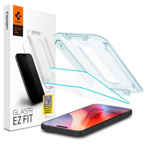 Загартоване скло Spigen GLAS.TR "EZ FIT" IPhone 2 УПАКОВКИ 16 PRO MAX CLEAR