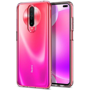 Etui SPIGEN Liquid Crystal Xiaomi Poco X2 / Redmi K30 Clear Przeźroczyste Case