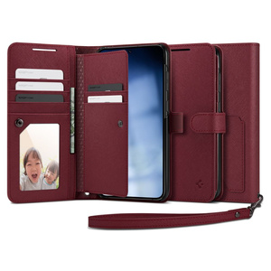 Etui Spigen Гаманець "s" Plus Galaxy S23 Plus Burgundy Case