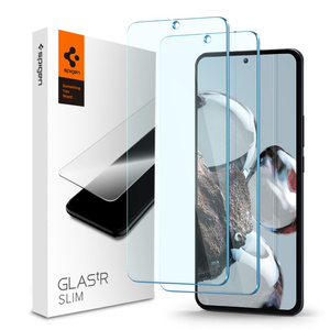 Tempered Glass Spigen GLAS.TR SLIM 2-PACK XIAOMI 12T / 12T PRO CLEAR