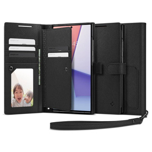 Etui Spigen Wallet ”s” Plus Galaxy S23 Ultra Black Case