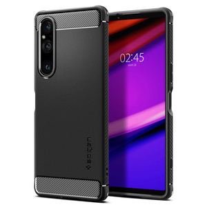 Case Spigen Rugged Armor Sony Xperia 1 V MATTE Black Case