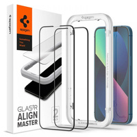 Szkło Hartowane Spigen iPhone 13 Pro Max Alm Glass Fc 2-Pack Black