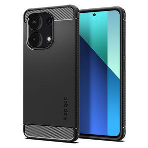 Корпус Spigen Rugged Armor Xiaomi Redmi Note 13 4g / Lte MATTE Чорний Case