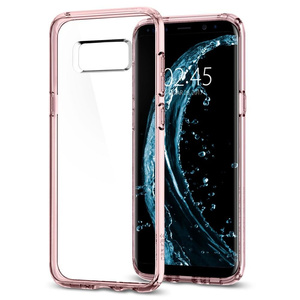 Coque SPIGEN Ultra Hybrid S amsung Galaxy S8 Plus Crystal Pink