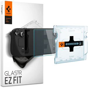 Verre trempé Spigen GLAS.TR "EZ FIT" STEAM DECK CLEAR