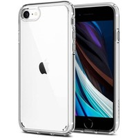 Etui SPIGEN iPhone SE 2022 2020 7 8 Ultra Hybrid Przezroczyste Clear Przezroczysty Case