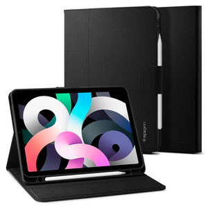 Coque SPIGEN Liquid Air Folio iPad Air 4 2020 Étui noir