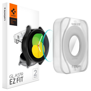 SZKŁO HARTOWANE SPIGEN GLAS.TR ”EZ-FIT” 2-PACK GALAXY WATCH 4 / 5 (44 MM)