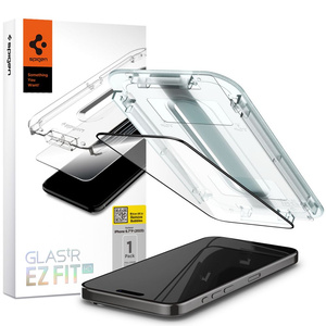 Verre trempé Spigen Glas.tr "ez Fit" Fc iPhone 15 Pro Max Black