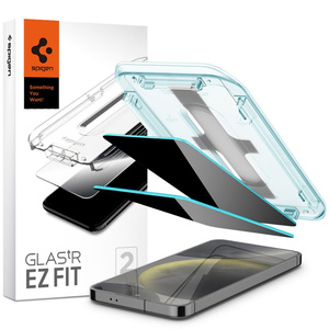 Загартоване скло Spigen GLAS.TR "EZ FIT" 2-ПАКЕТ GALAXY S24 PRIVACY