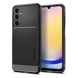 Hülle Spigen Rugged Armor Samsung Galaxy A25 5g MATTE Schwarz Case