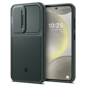 Funda Spigen Optik Armor Samsung Galaxy S24 Abyss Verde Case