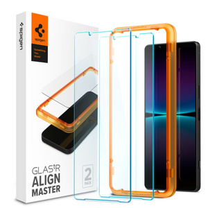 Tempered Glass Spigen Alm Glas.tr 2-pack Sony Xperia 1 Vi Clear