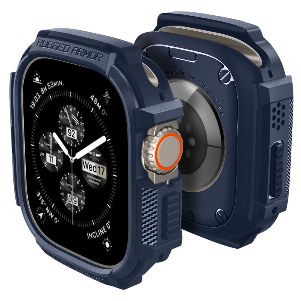 Hulle Spigen Rugged Armor Apple Watch Ultra 1 2 49 Mm Marineblau