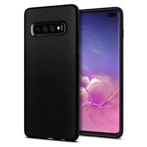 Hülle SPIGEN Samsung Galaxy S10+ Plus Liquid Air Case Schwarz