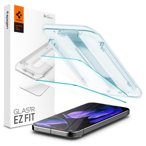 Verre trempé Spigen GLAS.TR "EZ FIT" 2-PACK GOOGLE PIXEL 9 / 9 PRO CLEAR