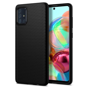 Etui SPIGEN Samsung Galaxy A51 Liquid Air Matte Black Czarne Case