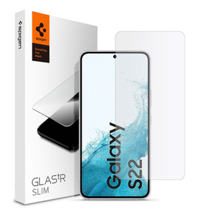 Verre trempé Spigen Samsung Galaxy S22 Glas.tR Slim