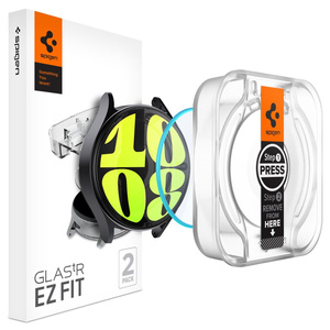 Tempered Glass Spigen GLAS.TR "EZ-FIT" 2-PACK Galaxy Watch 7 (40 MM) CLEAR