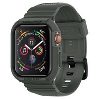 SPIGEN Rugged Armor "Pro" Hülle Apple Watch 4/5 (44mm) Militärgrün